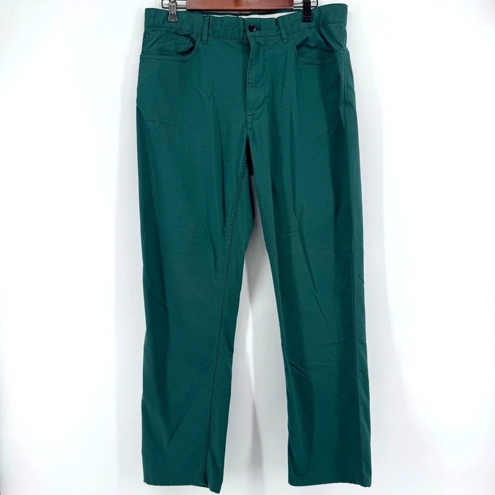 Polo Ralph Lauren Golf Pants Mens 33x30 Green Tailored Fit Cotton Twill Stretch